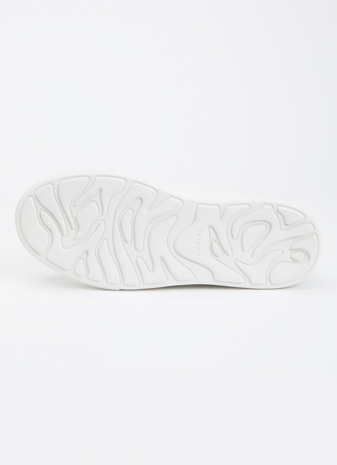 Nubikk Caldera Rush sneaker van kalfsleer met logo - detail 6 wit