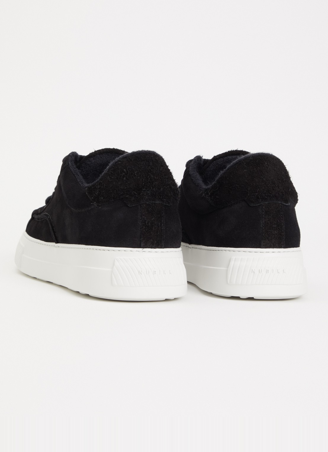 Nubikk Caldera Tora sneaker van suède - achterkant 5 zwart