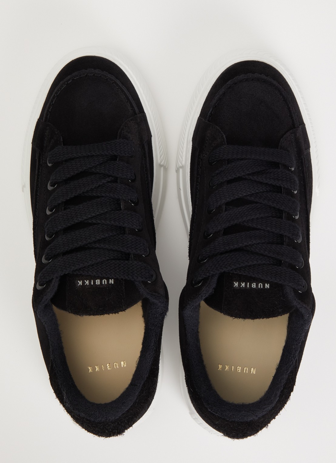 Nubikk Caldera Tora sneaker van suède - detail 3 zwart