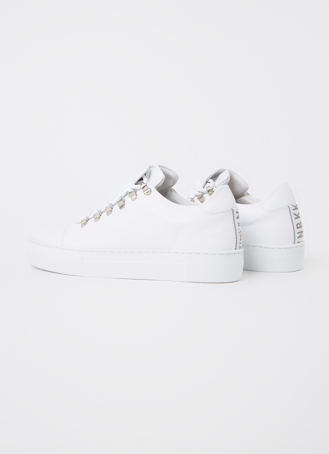 Nubikk Jagger Classic sneaker van kalfsleer - detail 2 wit