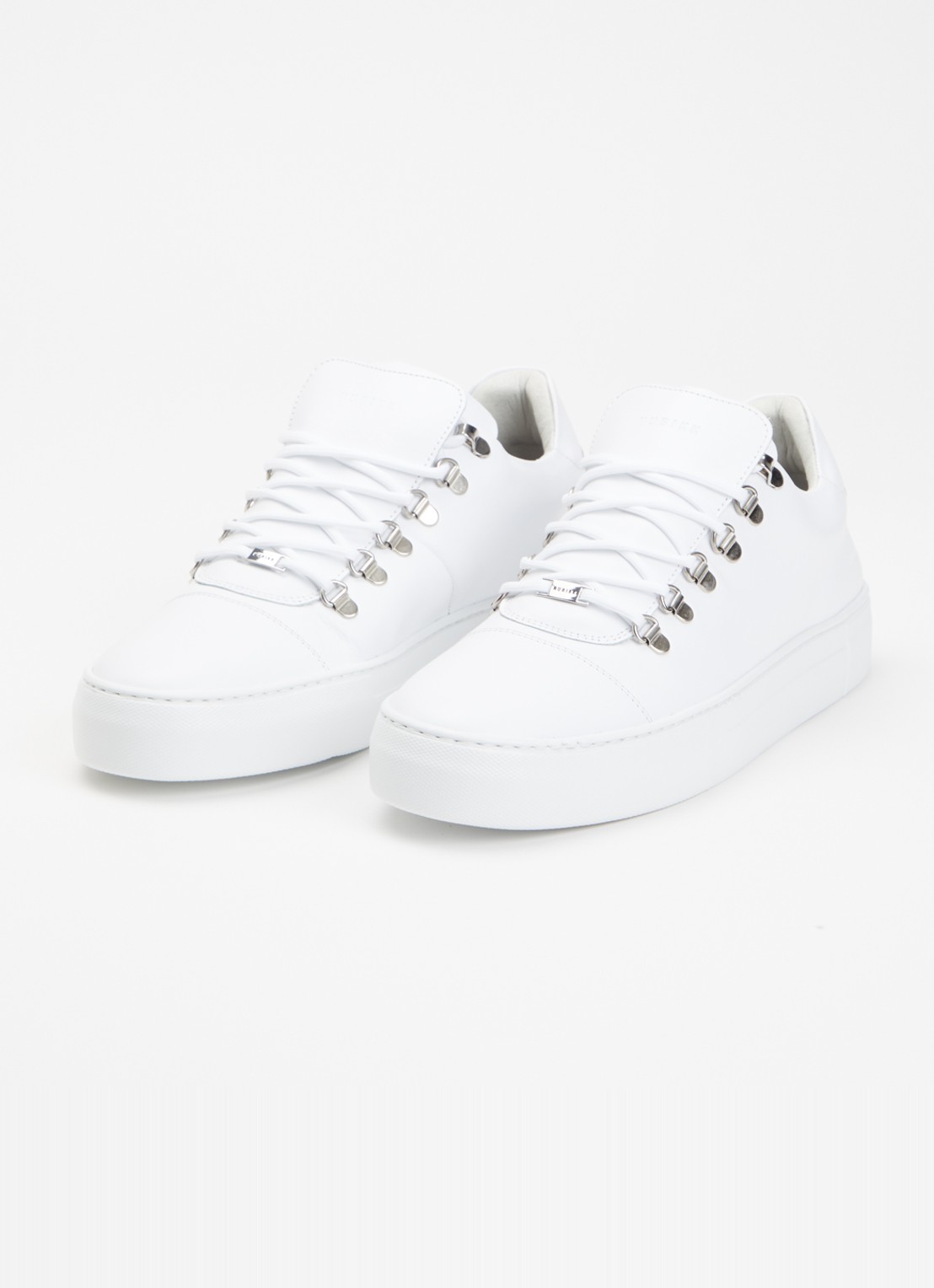 Nubikk Jagger Classic sneaker van kalfsleer - detail 5 wit