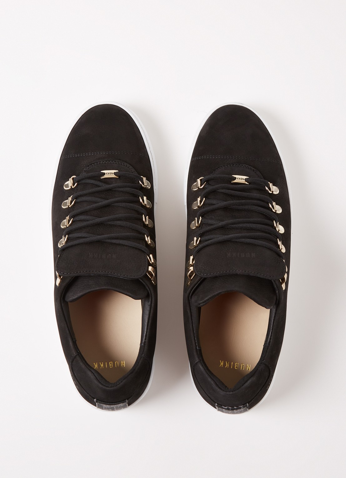 Nubikk Jagger Classic sneaker van nubuck  - detail 6 zwart