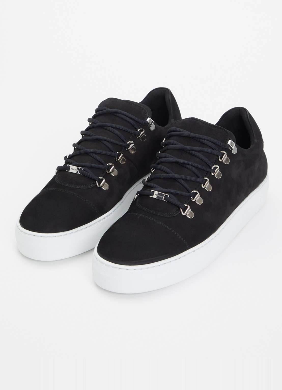 Nubikk Jagger Classic sneaker van nubuck  - detail 3 zwart