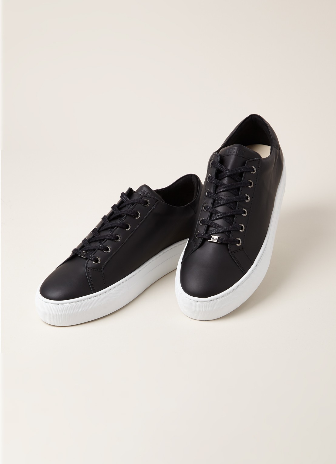 Nubikk Jagger Pure sneaker van leer - detail 2 zwart