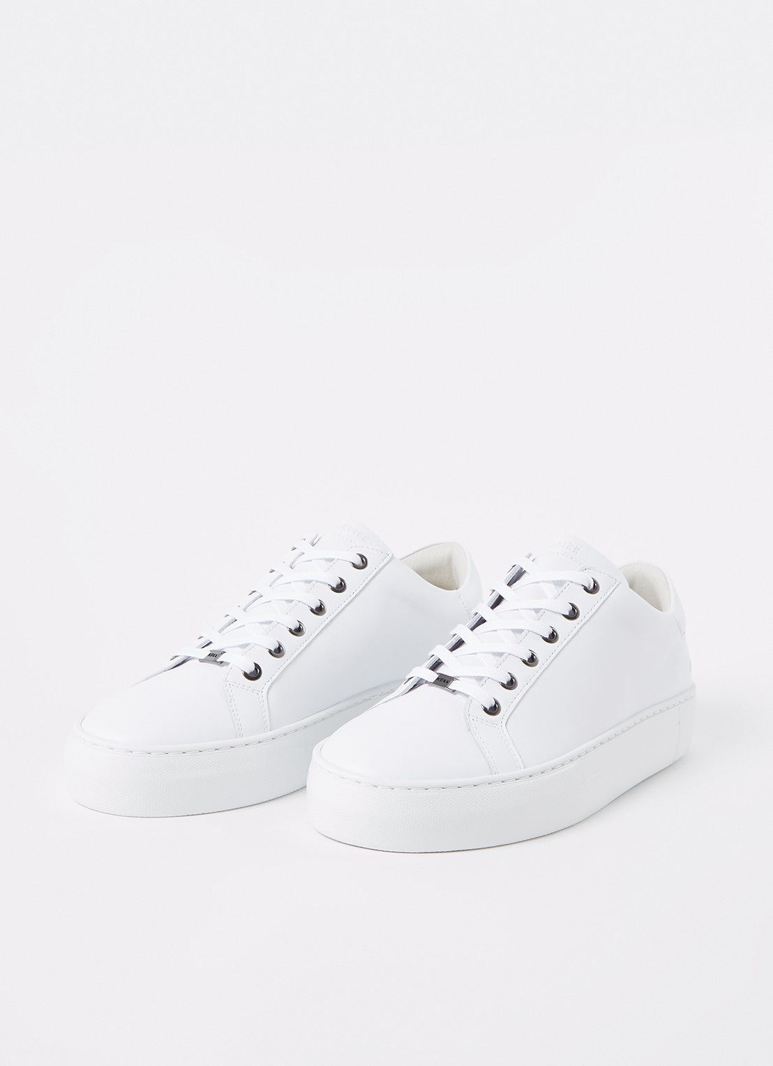 Nubikk Jagger Pure sneaker van leer  - detail 3 wit