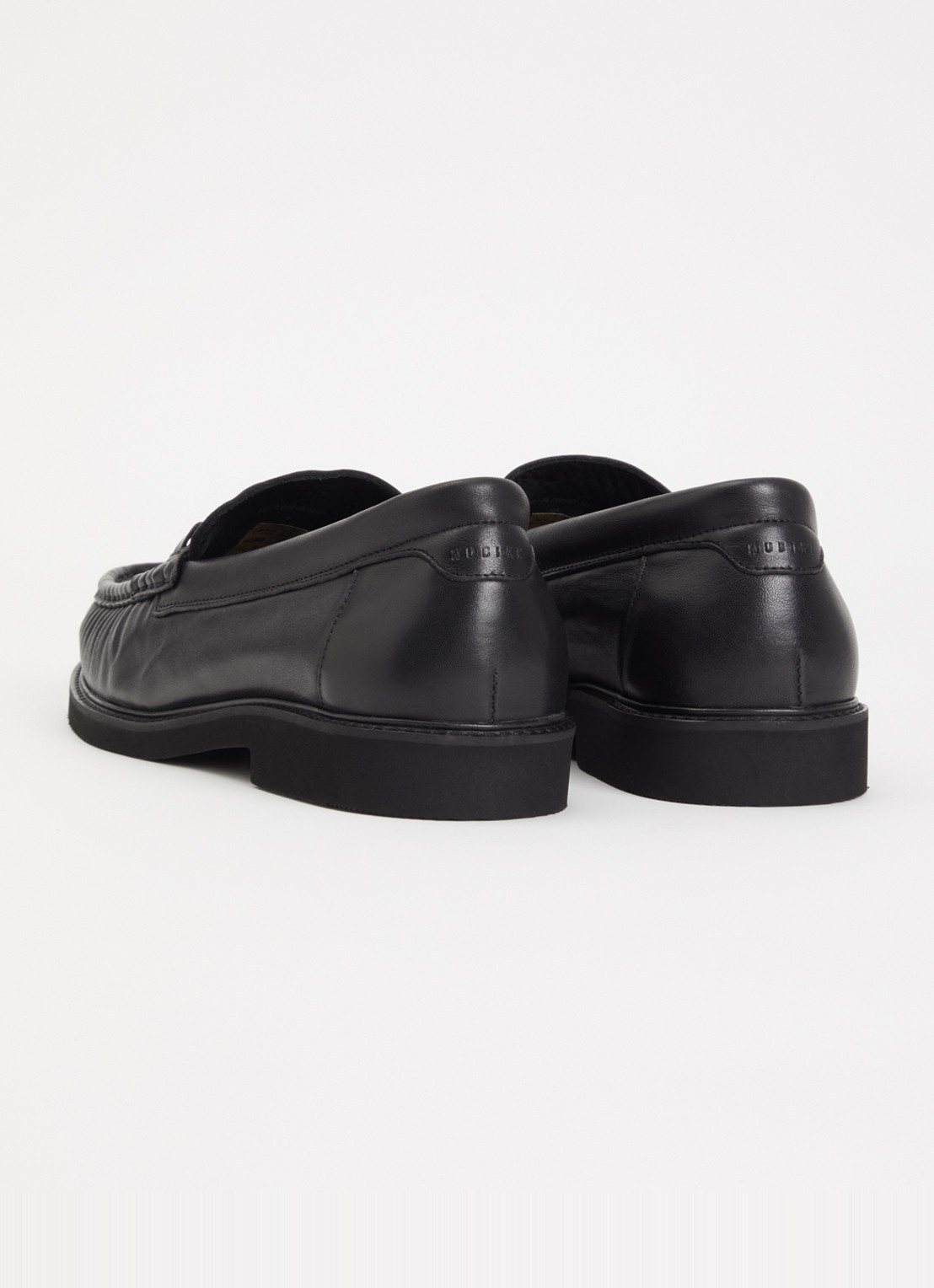 Nubikk James Gatsby loafer van leer  - achterkant 5 zwart