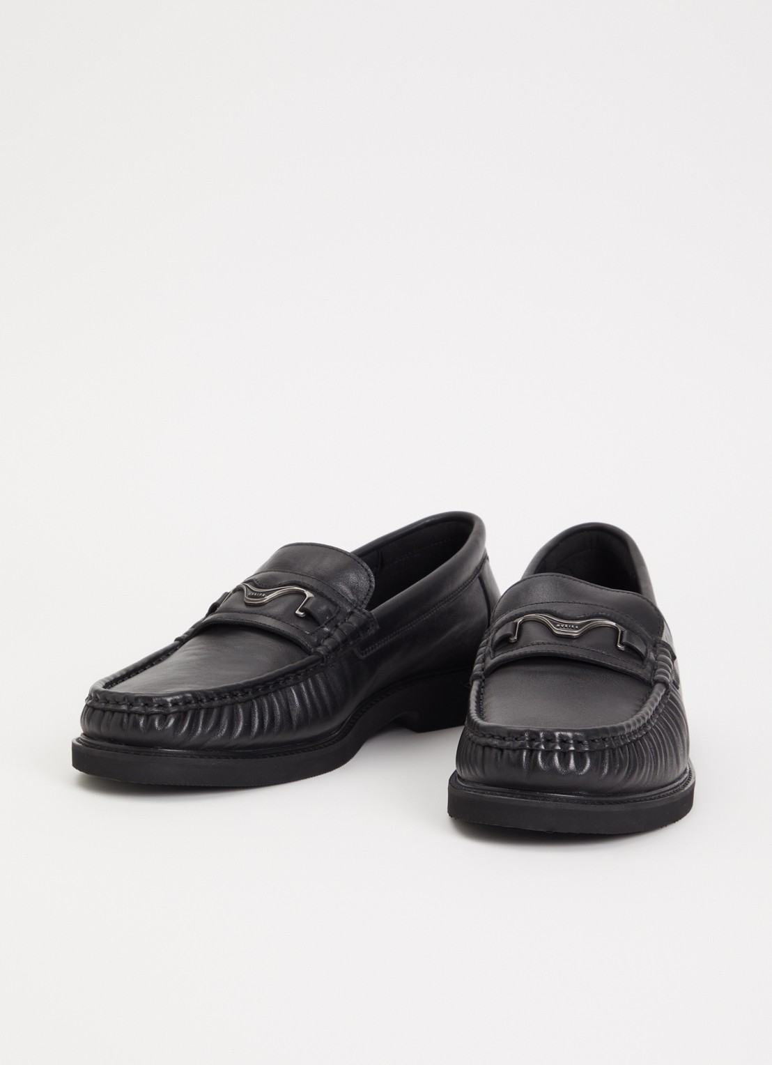 Nubikk James Gatsby loafer van leer  - detail 2 zwart