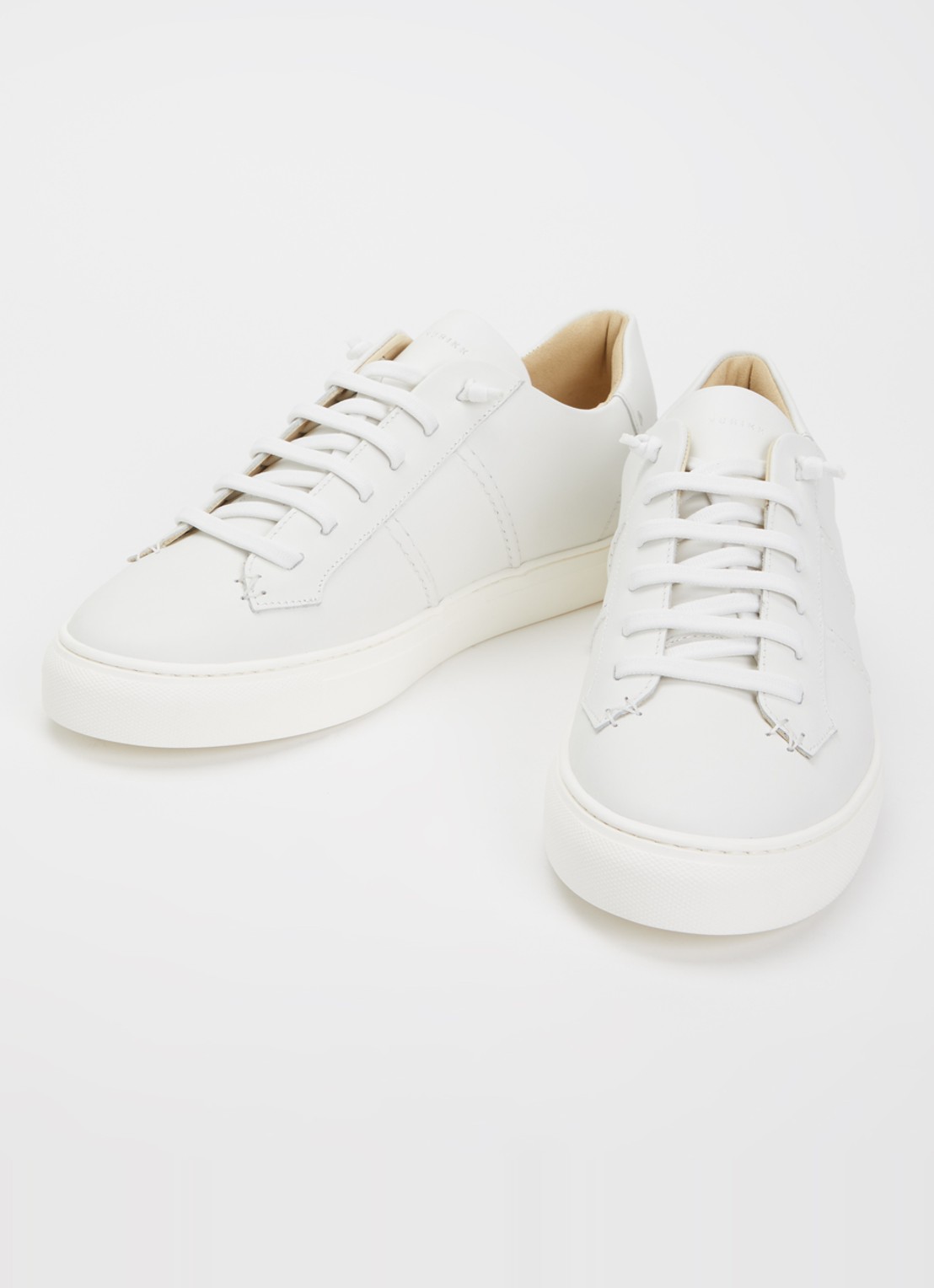 Nubikk Jase Ease sneaker van leer - detail 2 gebroken wit