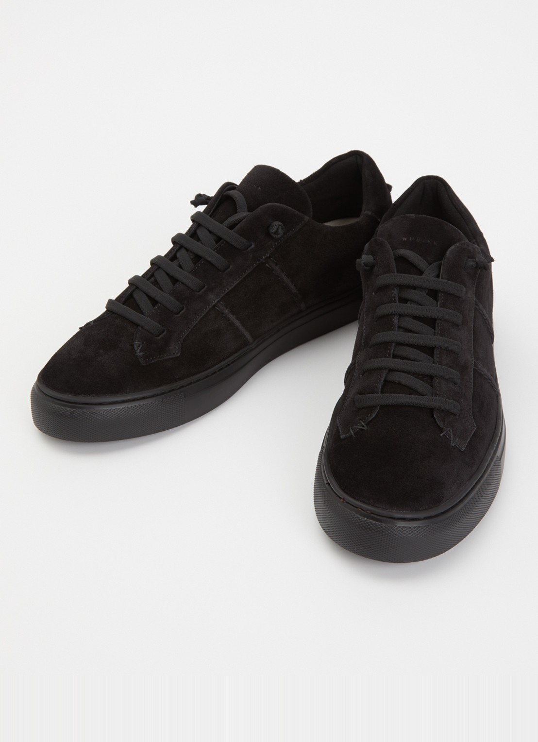 Nubikk Jase Ease sneaker van suède - detail 2 zwart