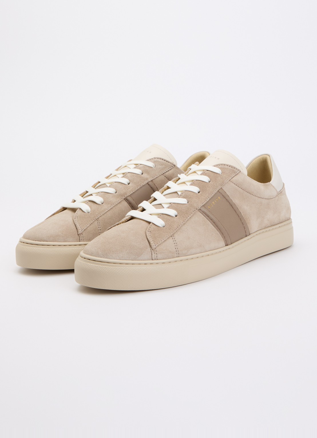 Nubikk Jase Morris sneaker van suède - detail 2 beige