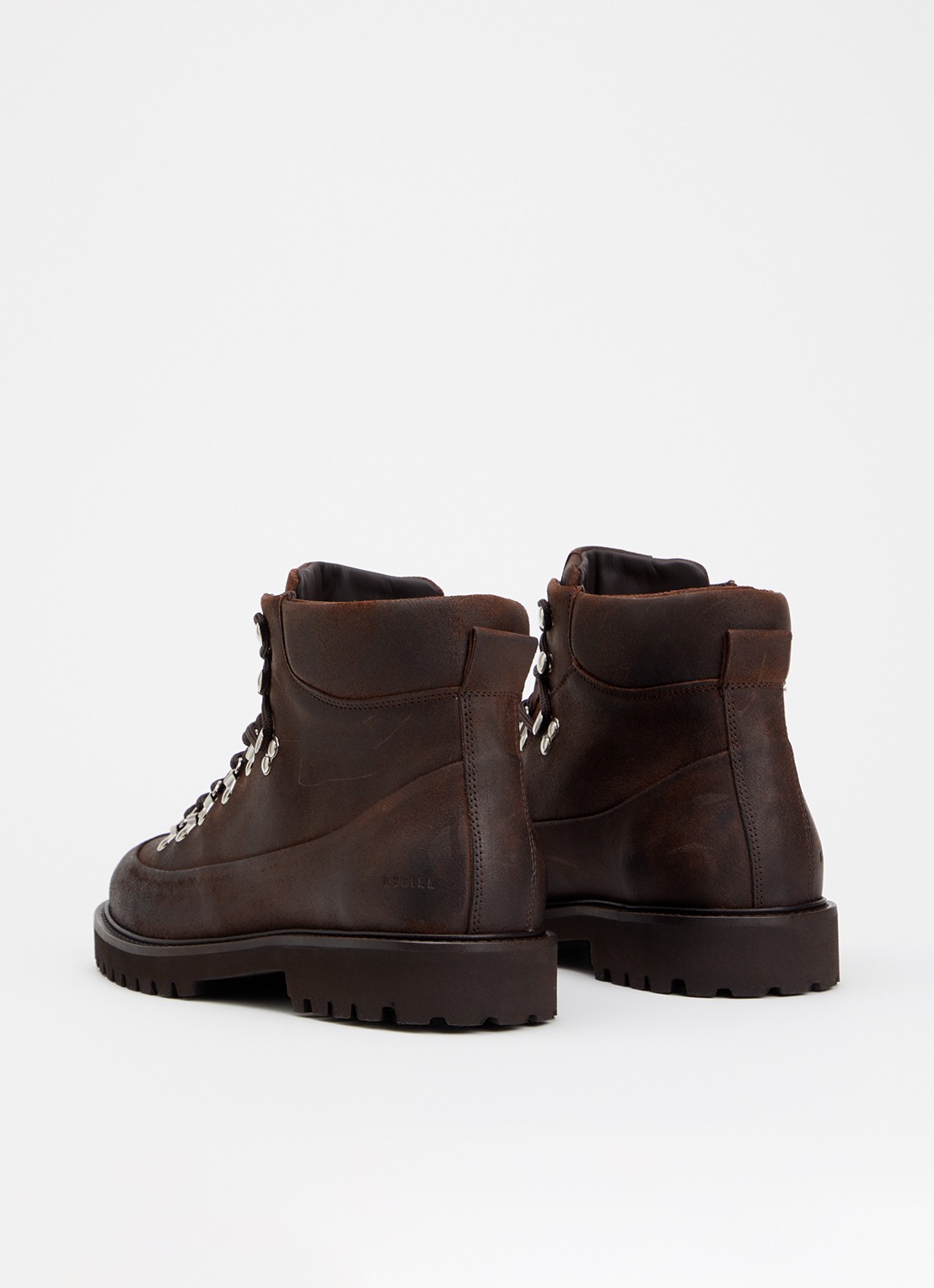 Nubikk Logan Chad veterboot van suède - achterkant bruin
