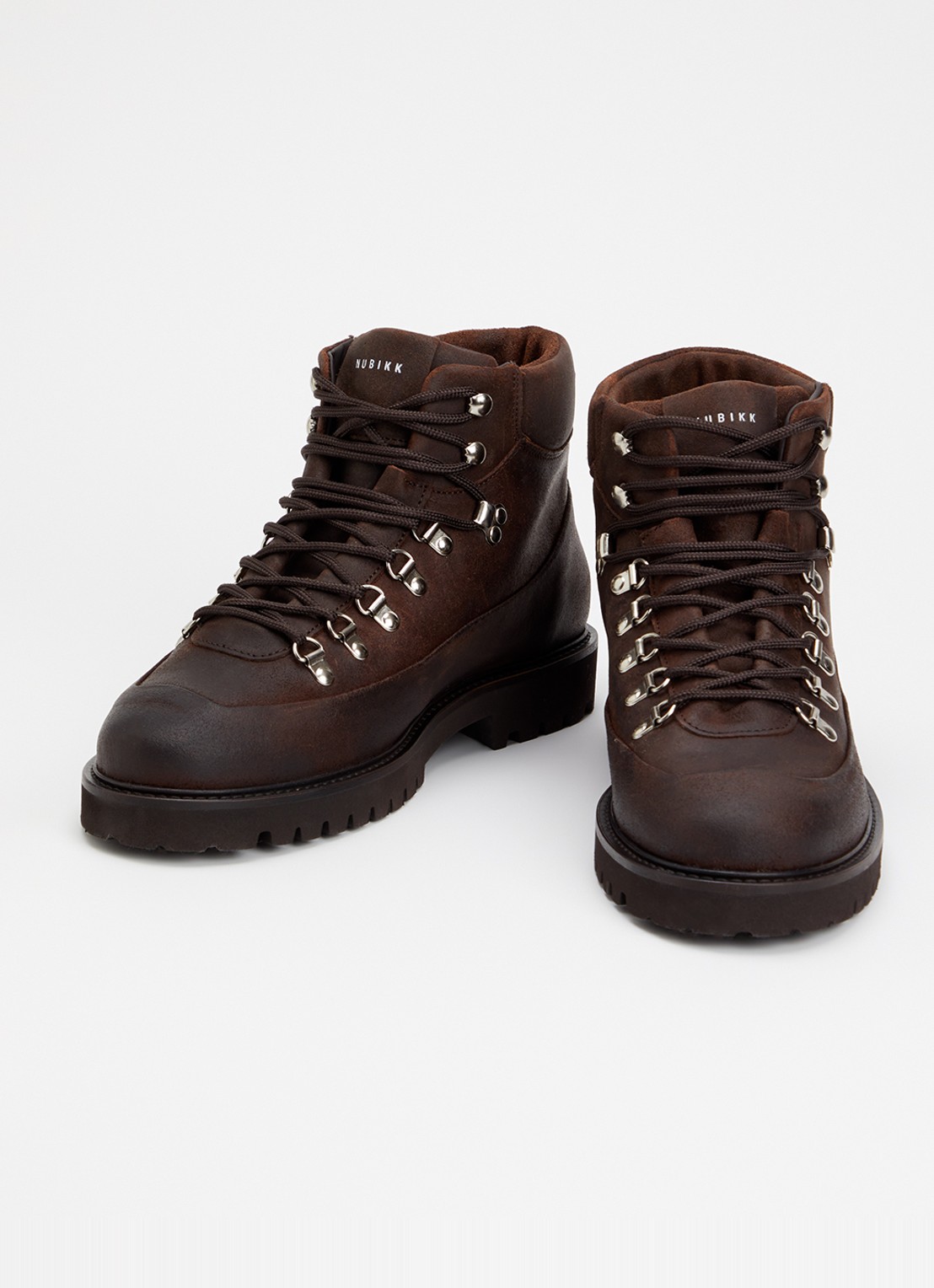Nubikk Logan Chad veterboot van suède - detail 3 bruin