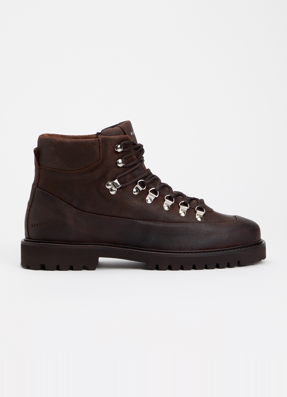 Nubikk Logan Chad veterboot van suède - voorkant 2 bruin