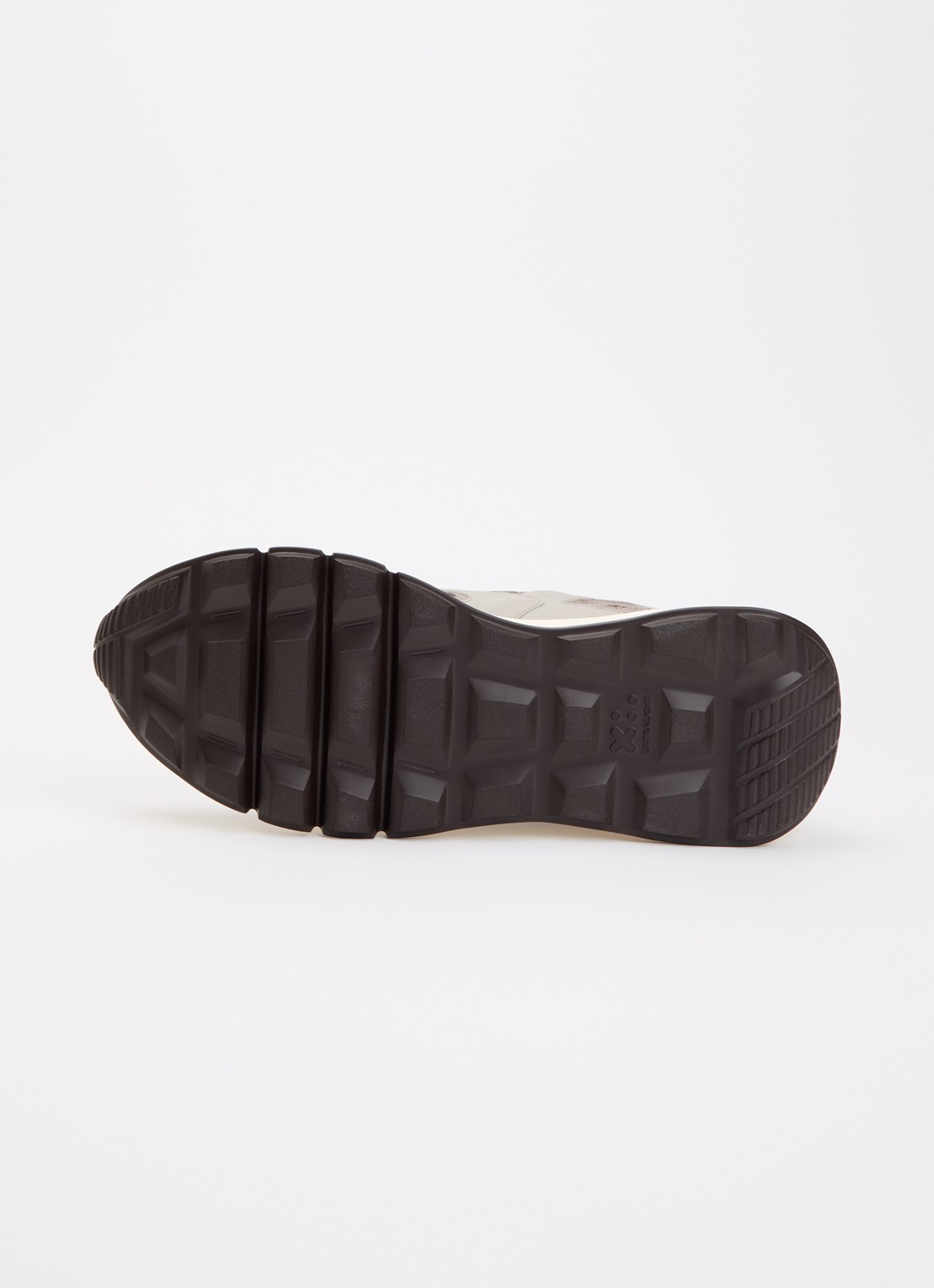 Nubikk Luca Noa sneaker met leren details  - detail 3 grijs