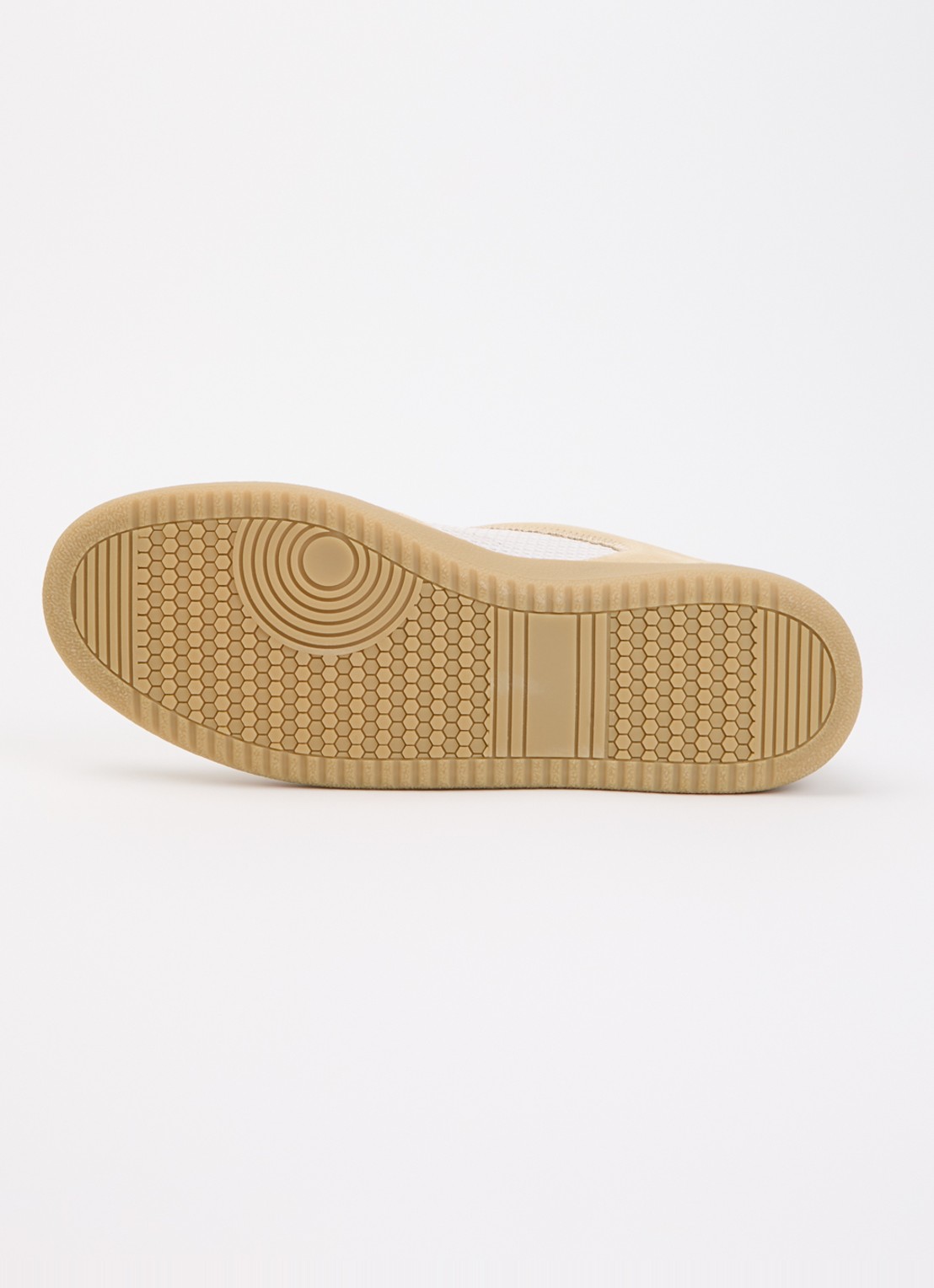 Nubikk Ray Joss sneaker van suéde met details van mesh en leer  - detail 3 creme