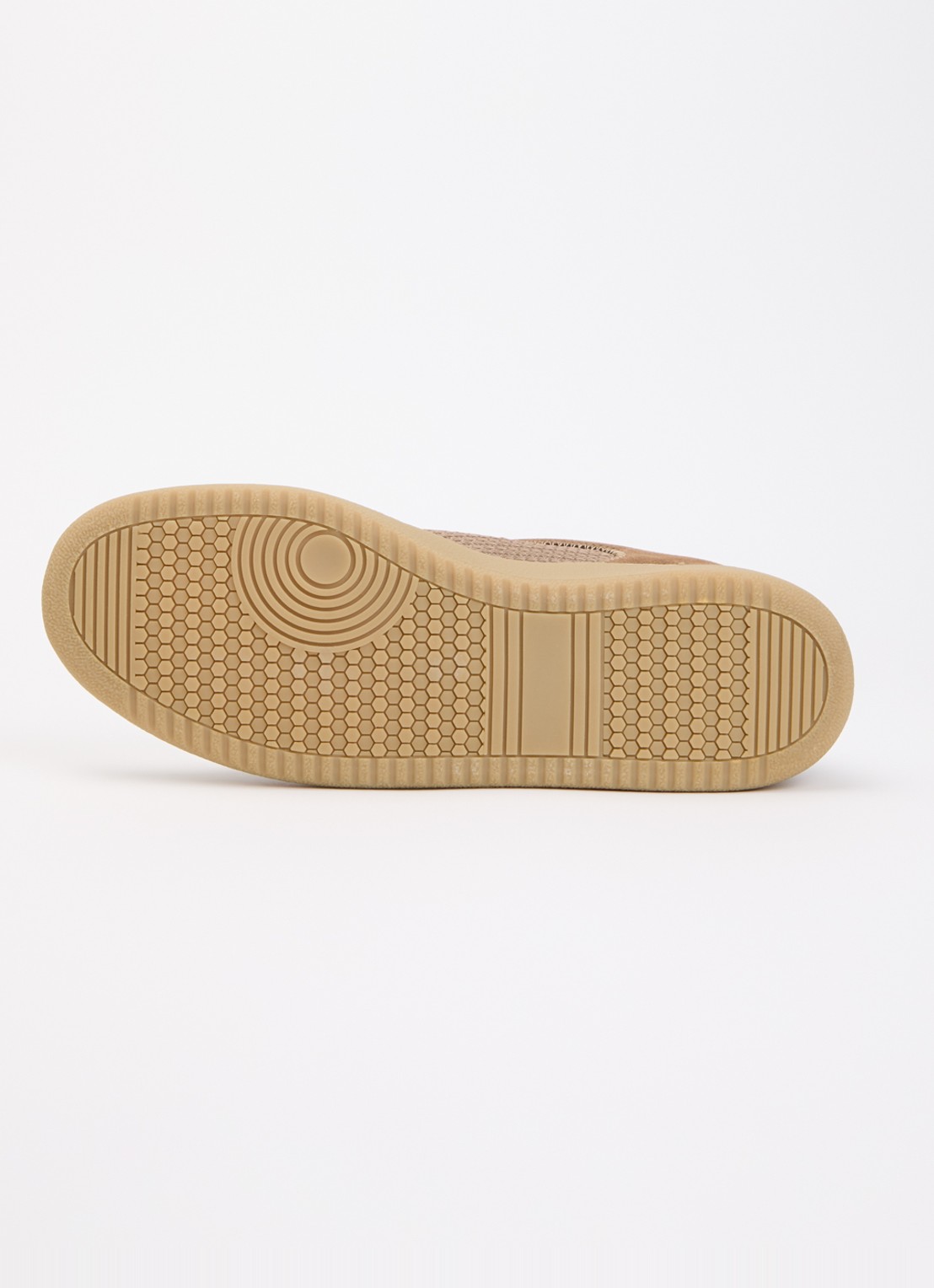Nubikk Ray Joss sneaker van suéde met details van mesh en leer  - detail 3 bruin