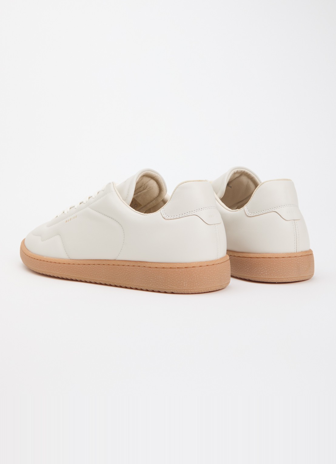 Nubikk Ray Rush sneaker van leer - achterkant 4 beige