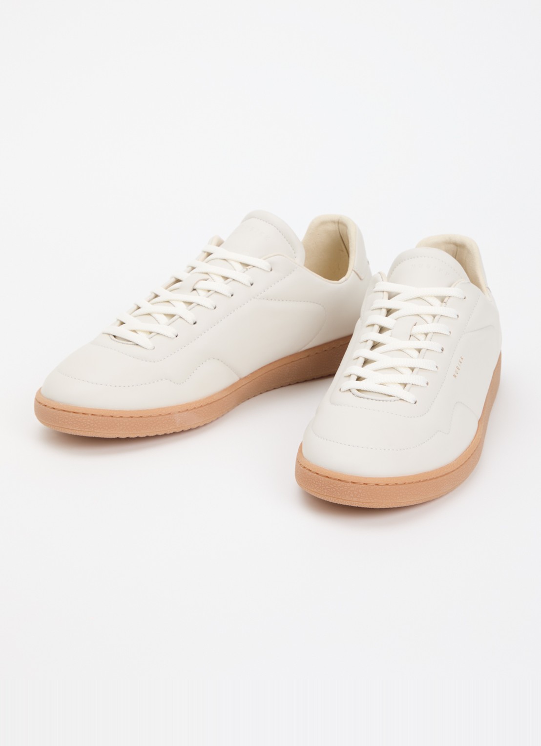 Nubikk Ray Rush sneaker van leer - detail beige
