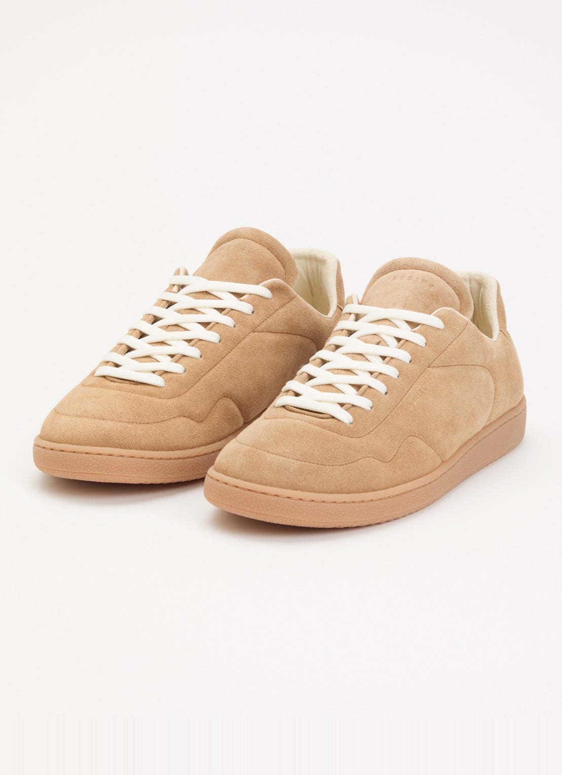 Nubikk Ray Rush sneaker van suède - detail camel