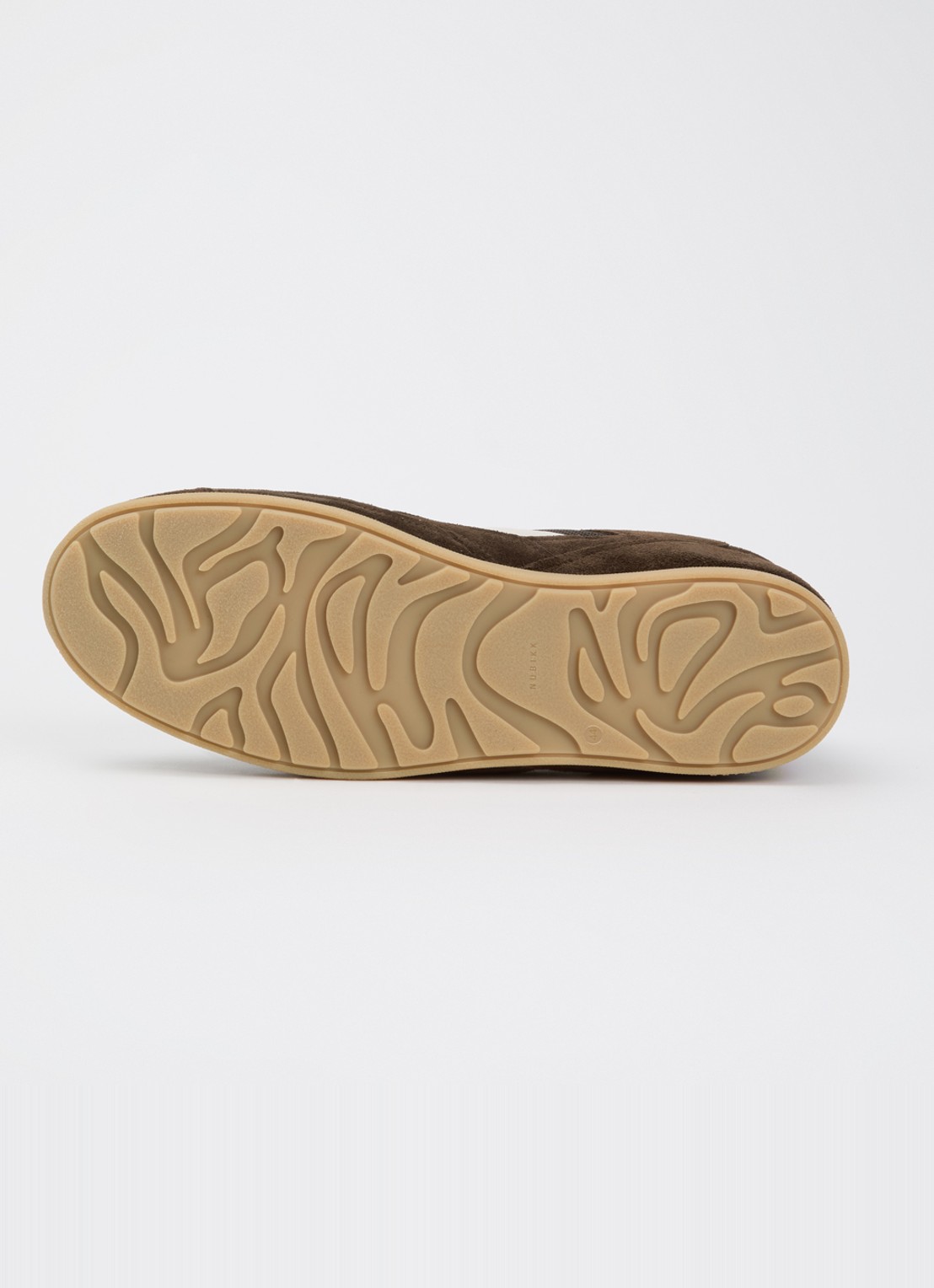 Nubikk Riley Morgan sneaker van suède met mesh details - detail 5 donkerbruin
