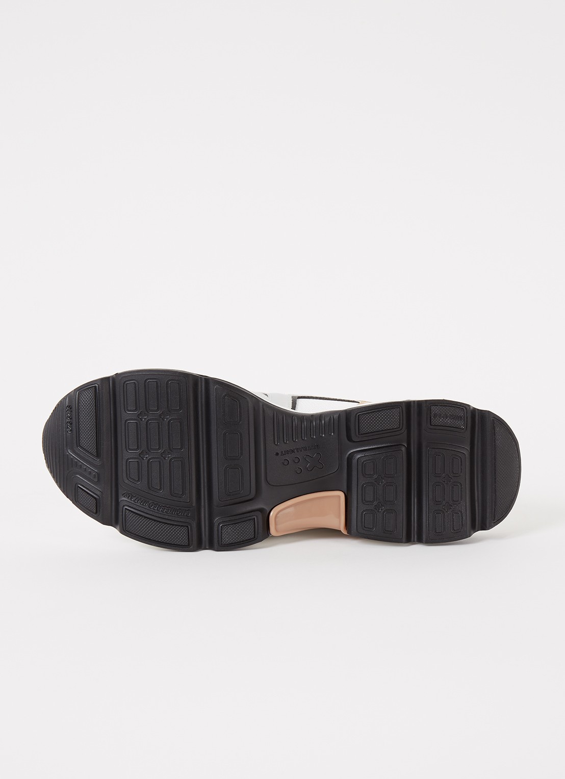Nubikk Ross Trek Edge sneaker met leren details - detail 5 wit