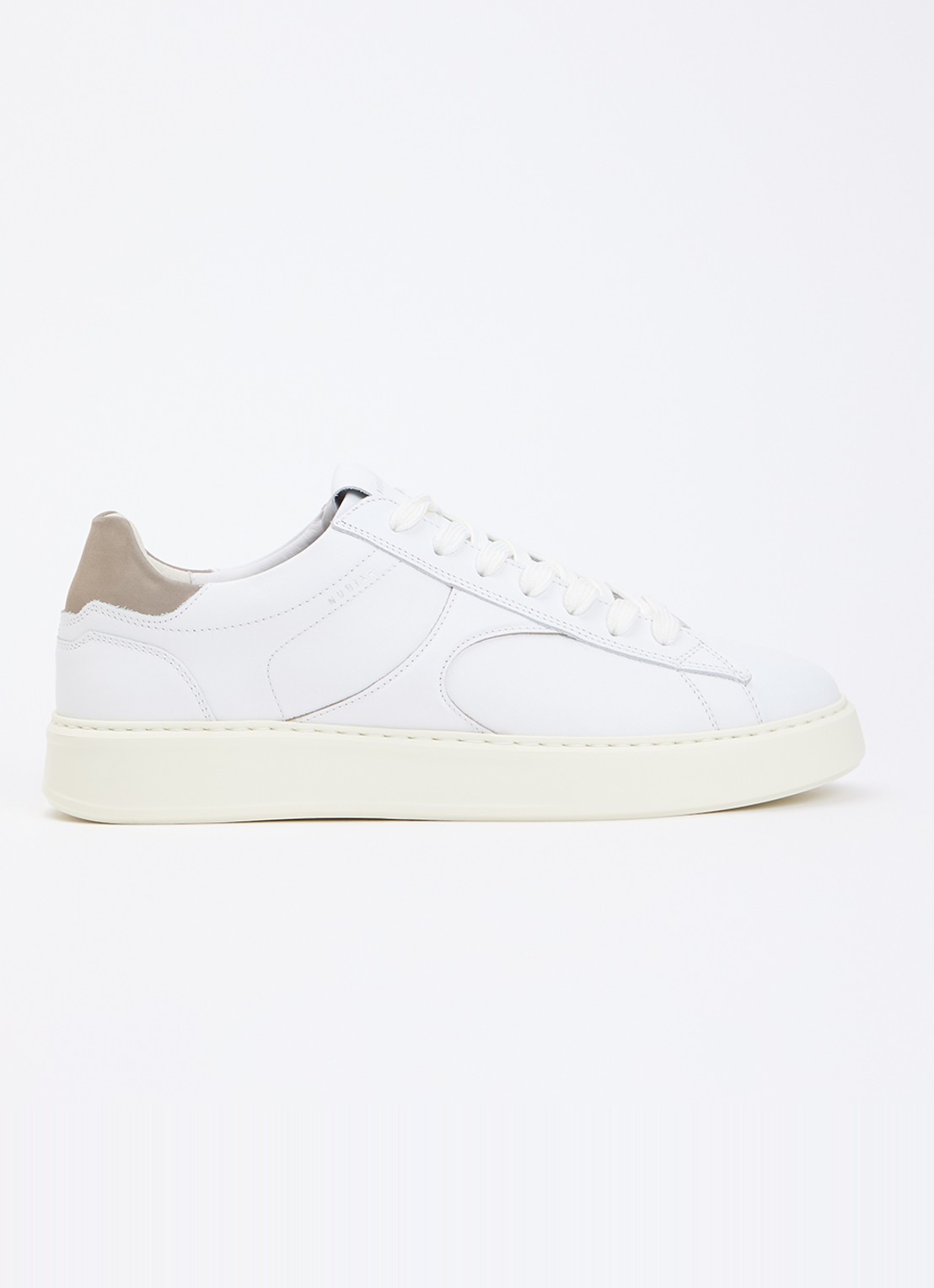 Nubikk Vick Cosmo sneaker van leer - voorkant wit