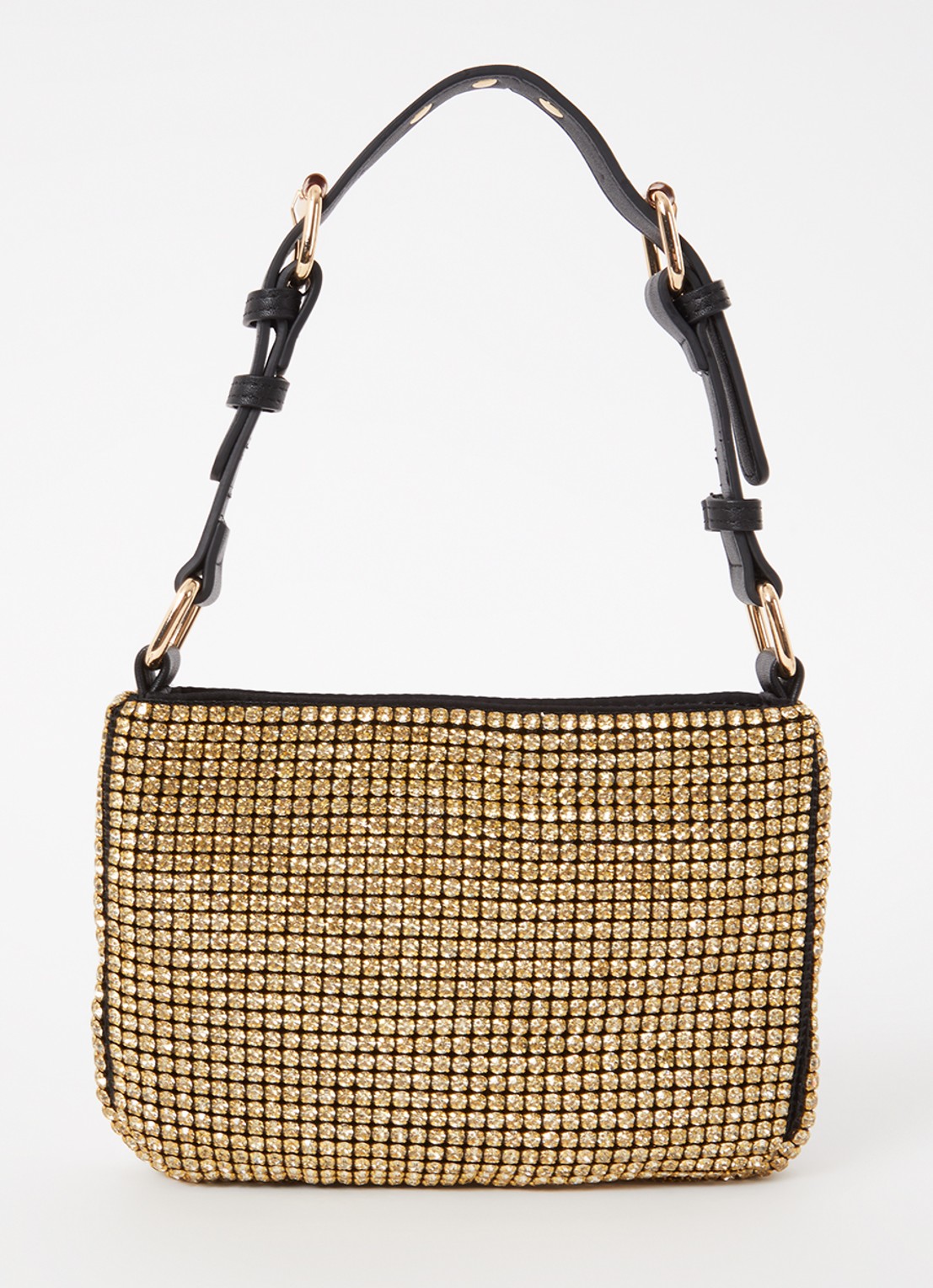 Núnoo Juno handtas met strass • Goud • de Bijenkorf
