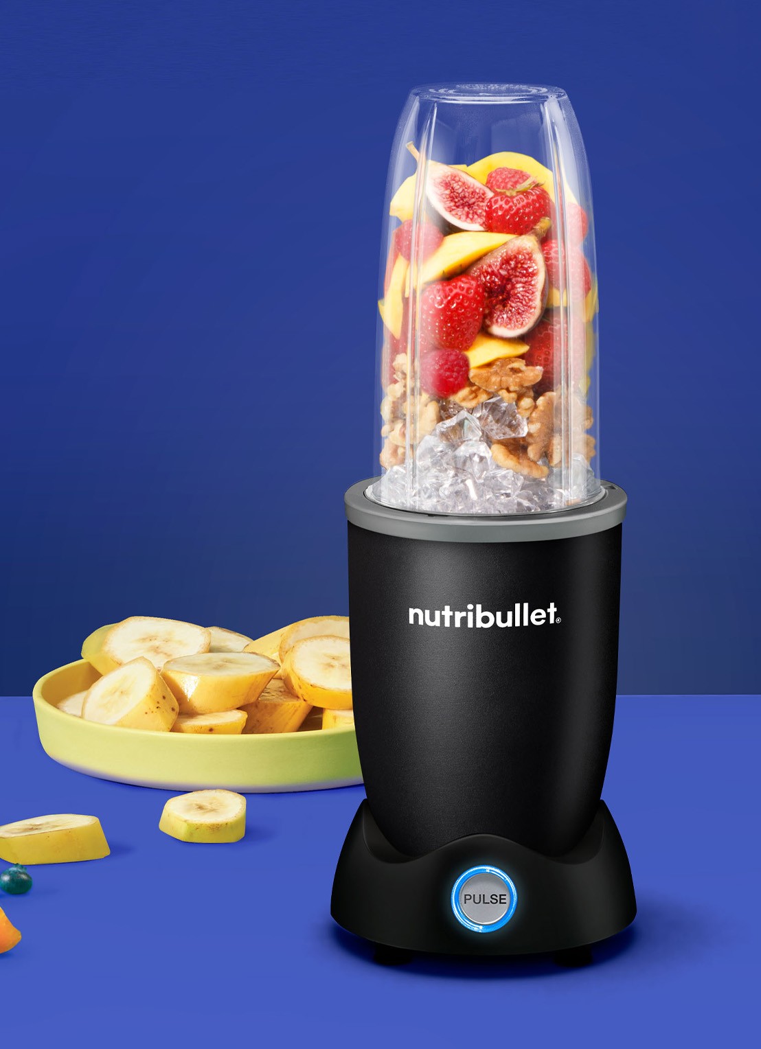 Nutribullet 1200 Pro blender 0,7/0,9 liter V08529 - achterkant zwart