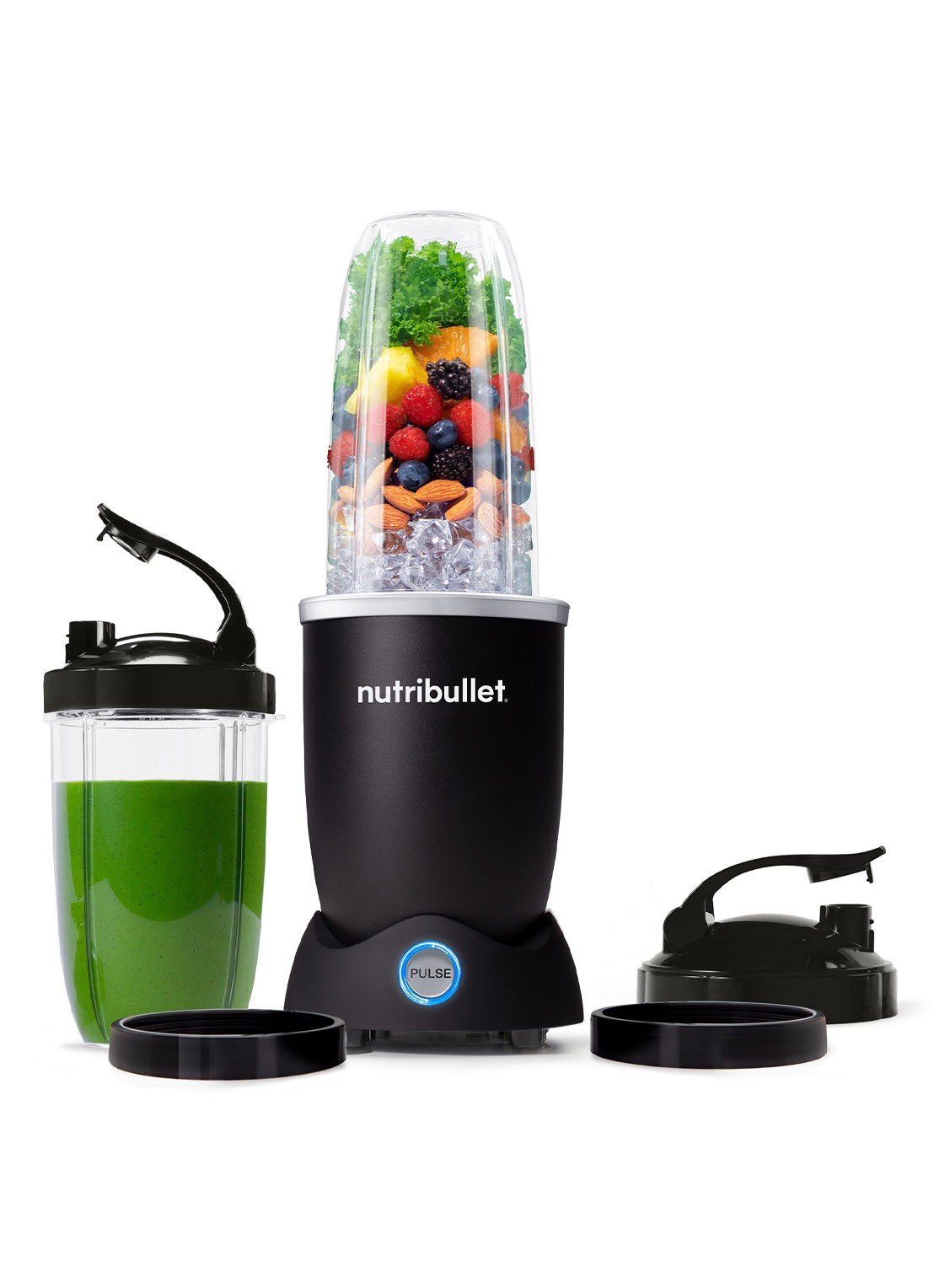 Nutribullet 1200 Pro blender 0,7/0,9 liter V08529 - voorkant 4 zwart