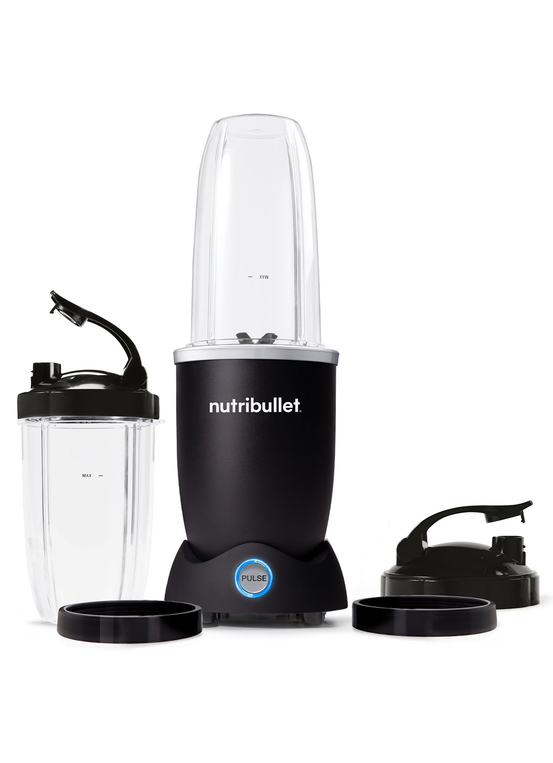 Nutribullet 1200 Pro blender 0,7/0,9 liter V08529 - voorkant 5 zwart