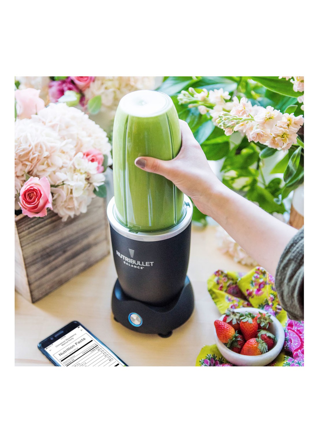 Nutribullet Balance blender 95 cl BX620 - voorkant 2 zwart