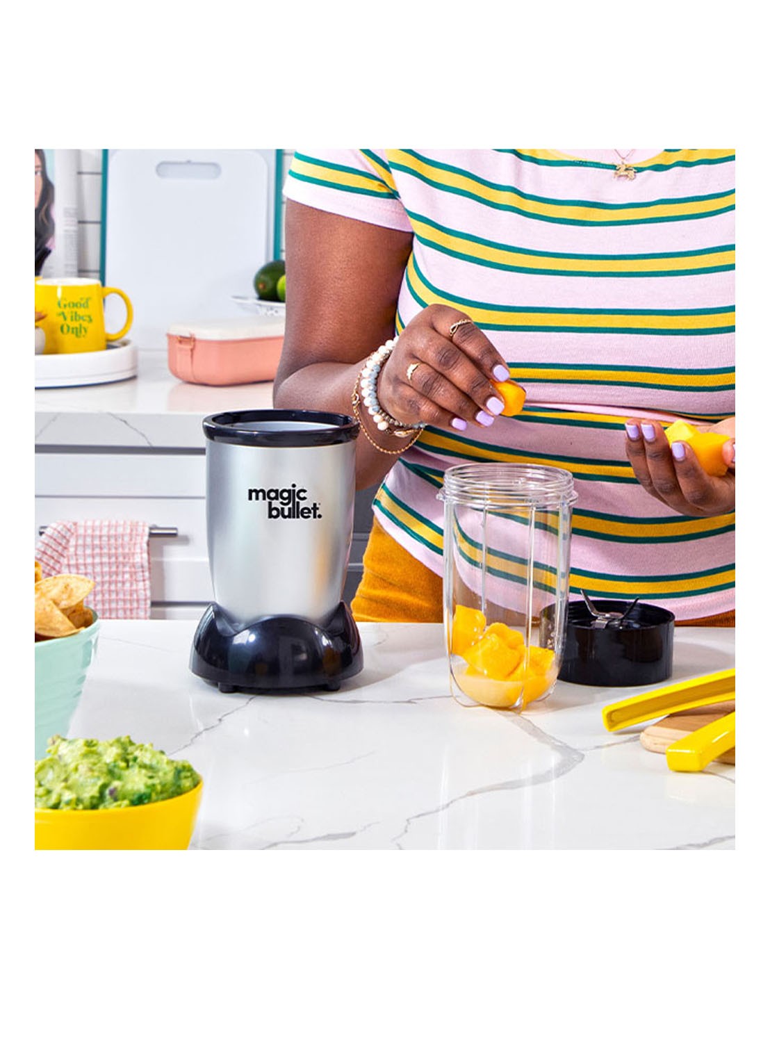 Nutribullet Magic Bullet blender 0,5 liter V05848 - detail 5 zilver