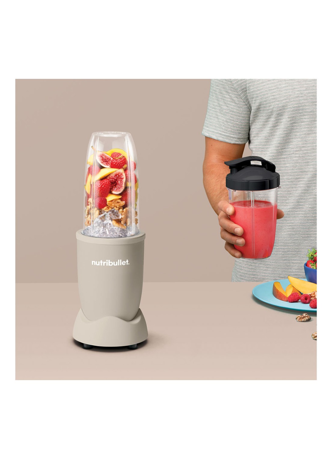 Nutribullet Pro 900 Exclusive blender 0,7 liter V09085 - detail 2 zand