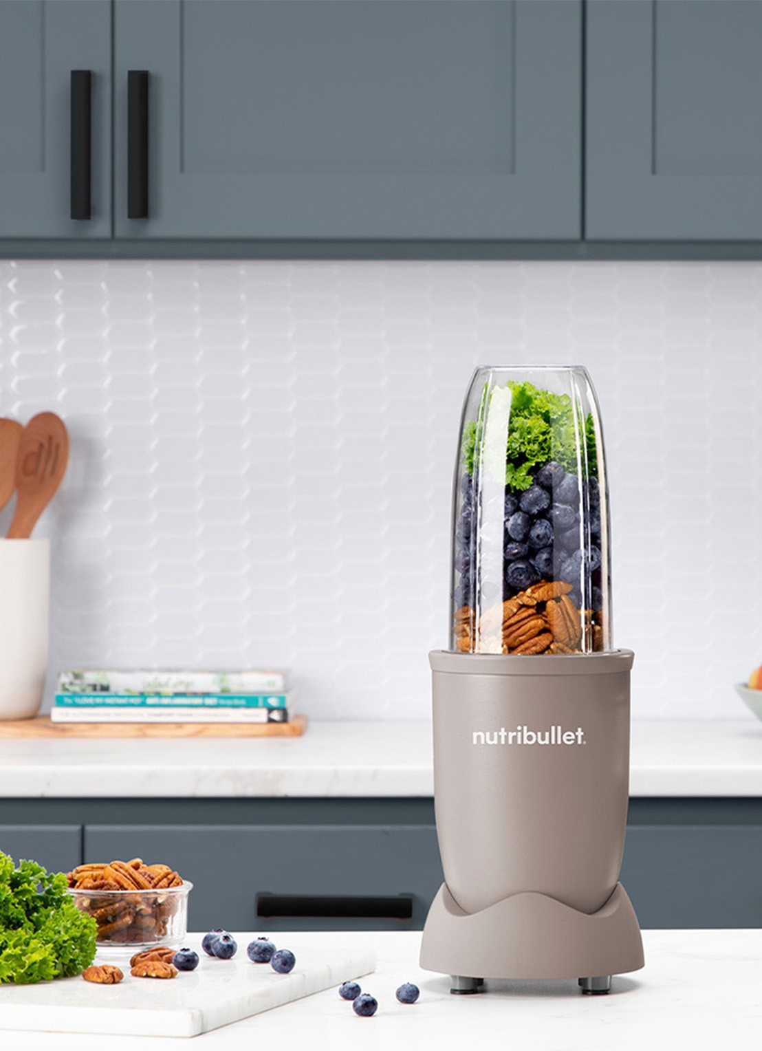 Nutribullet Pro 900 Exclusive blender 0,7 liter V09909 - achterkant 6 bruin