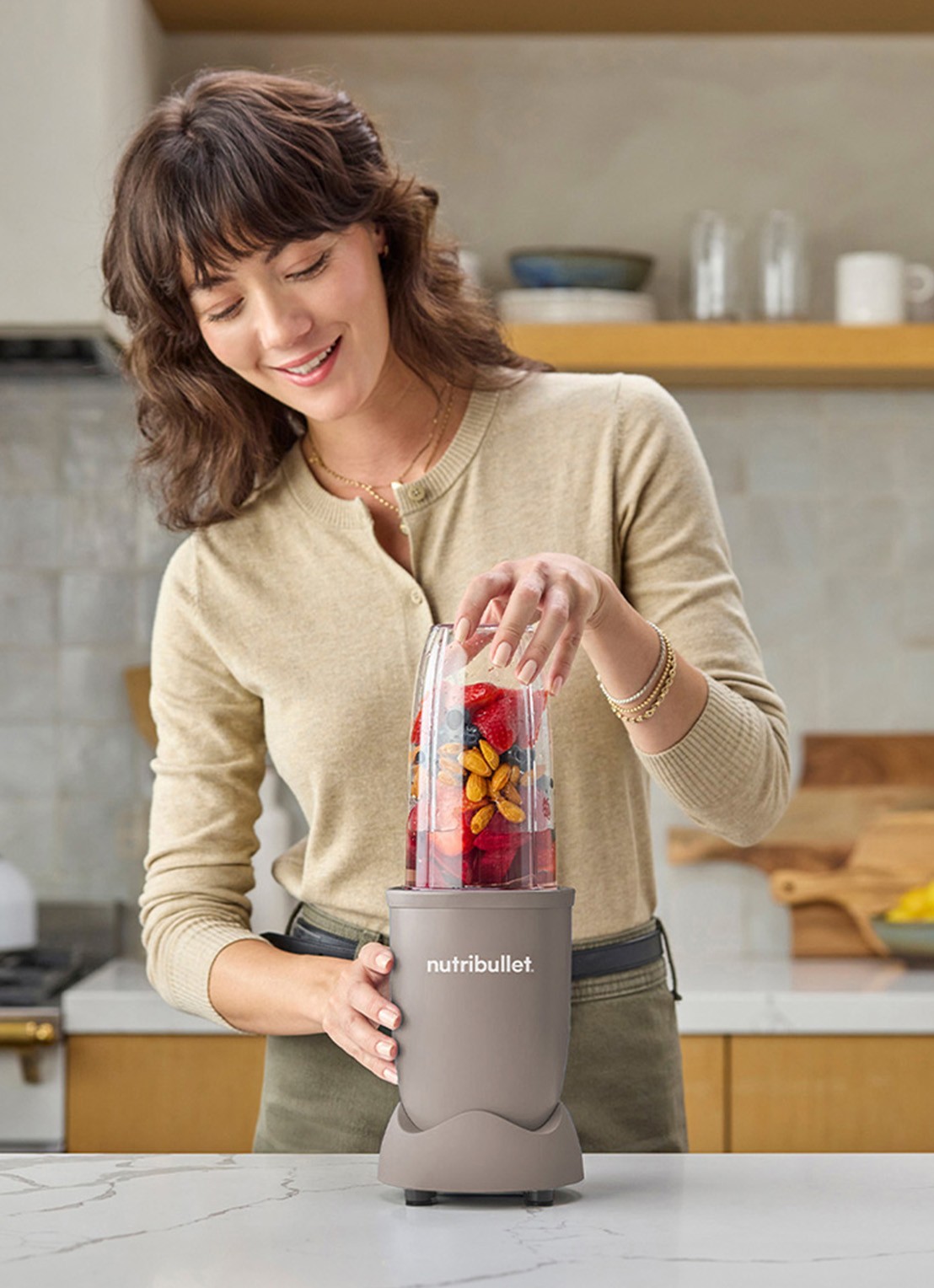 Nutribullet Pro 900 Exclusive blender 0,7 liter V09909 - detail bruin