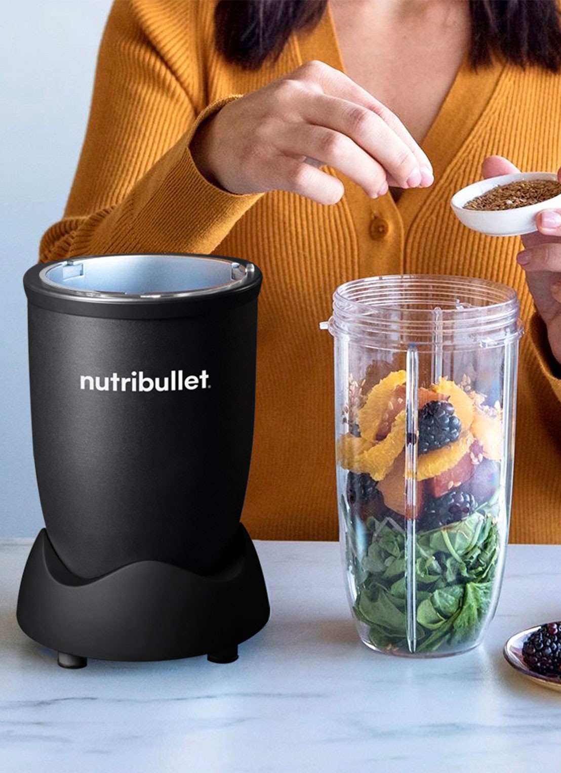 Nutribullet Pro Exclusive All blender 0,9 liter V07005 - detail zwart