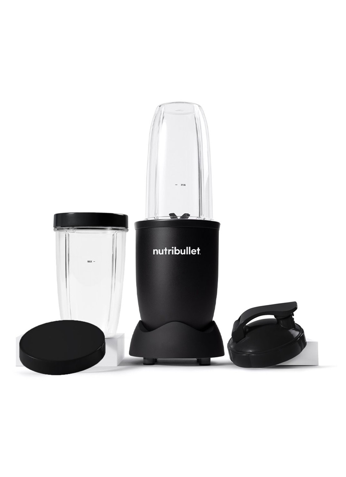Nutribullet Pro Exclusive All blender 0,9 liter V07005 - voorkant 3 zwart