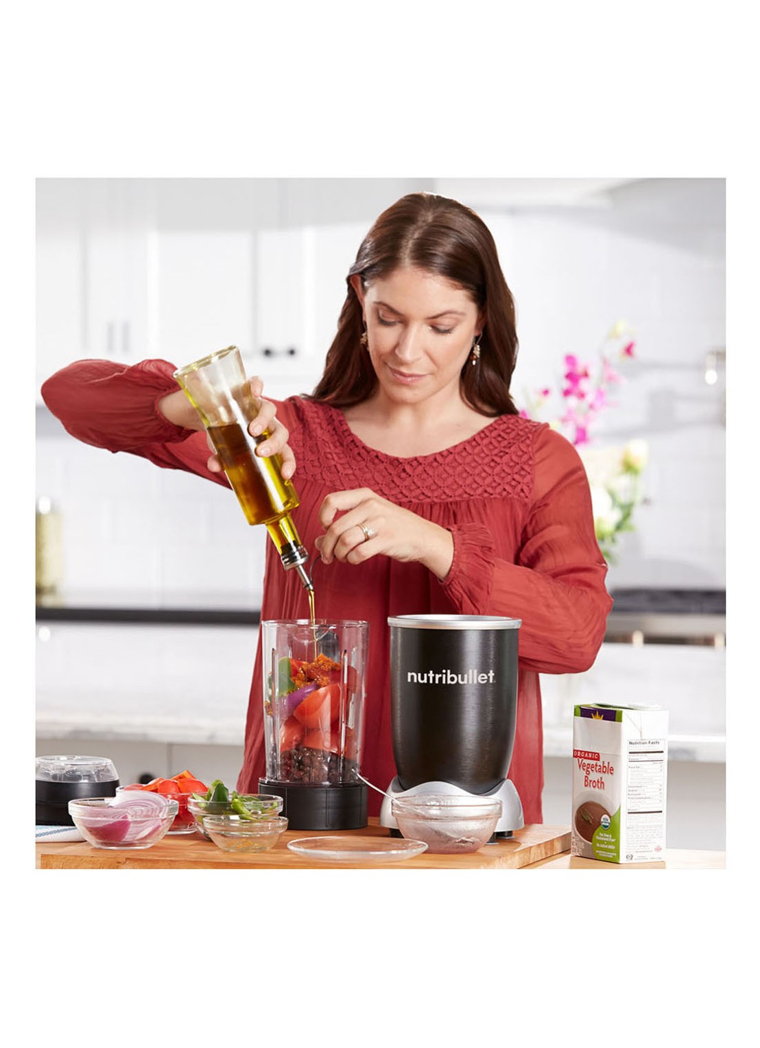 Nutribullet RX blender 1 liter V03965 - detail 5 zwart