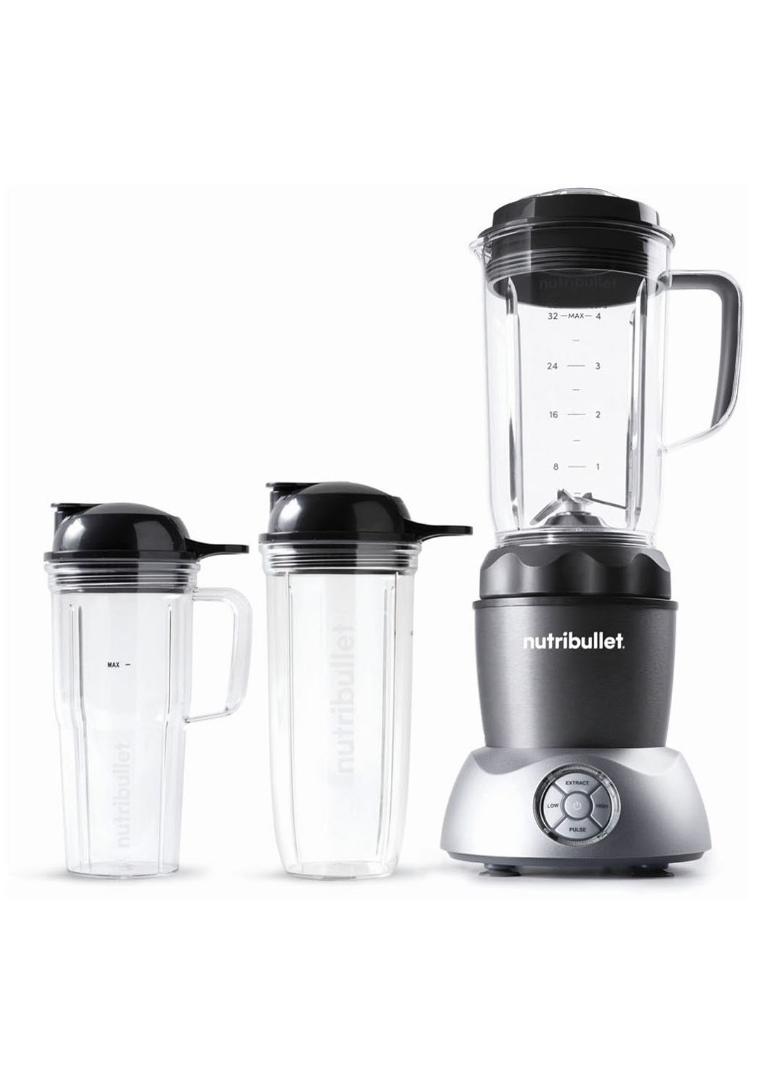 Nutribullet Select blender 0,9 liter V08679 - voorkant 2 zwart
