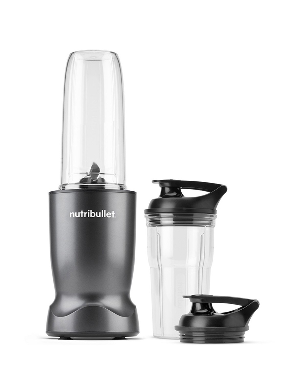 Nutribullet Turbo blender 0,9 liter - voorkant 4 metallic