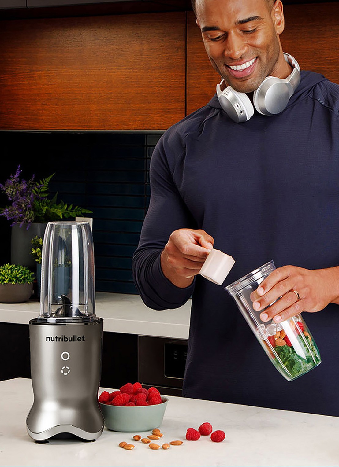 Nutribullet Ultra 1200 blender 0,7/0,9 liter V09755 - detail 4 zilver