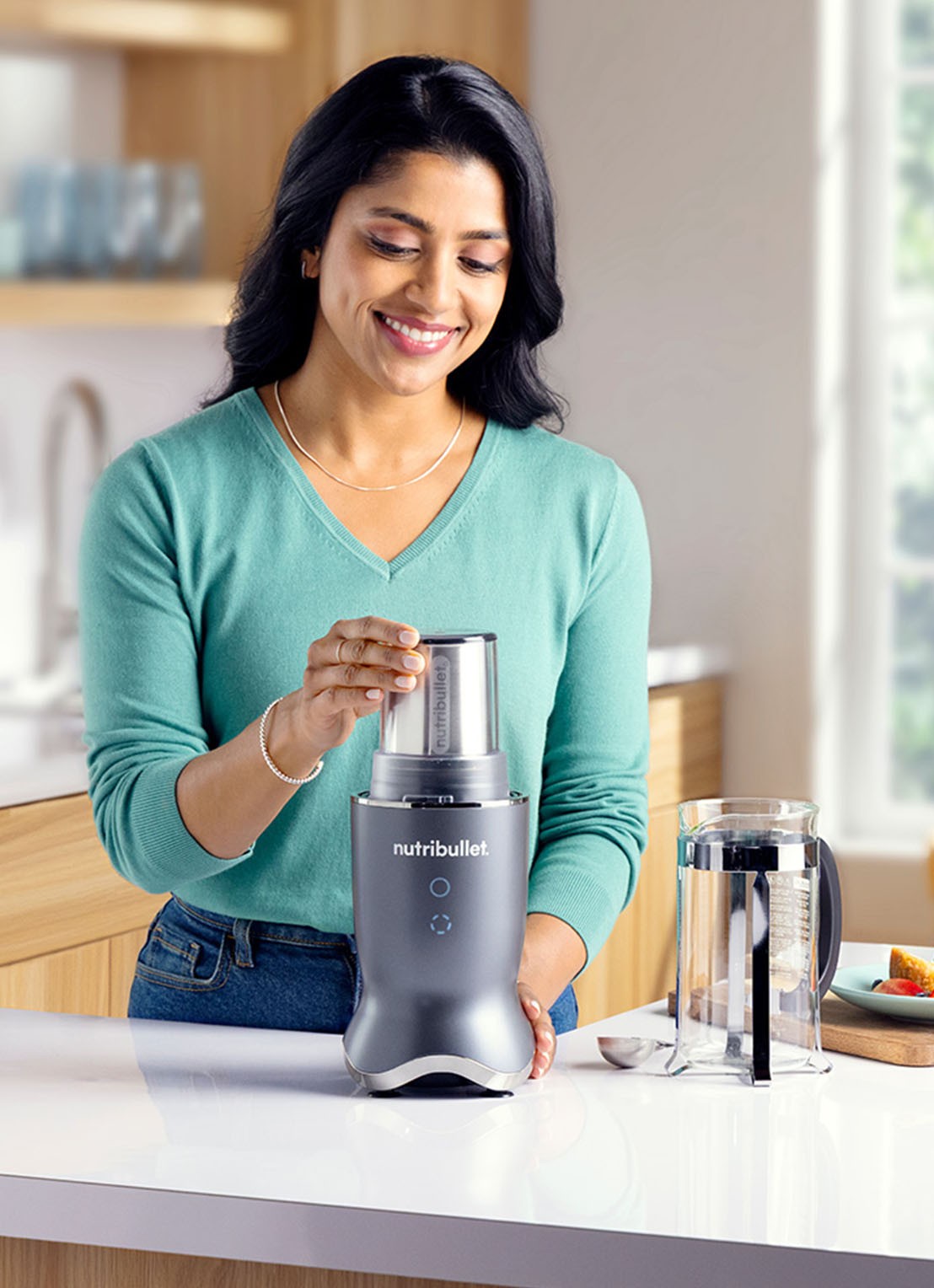 Nutribullet Ultra Plus+ blender & foodprocessor 0,9 liter - detail 3 zwart