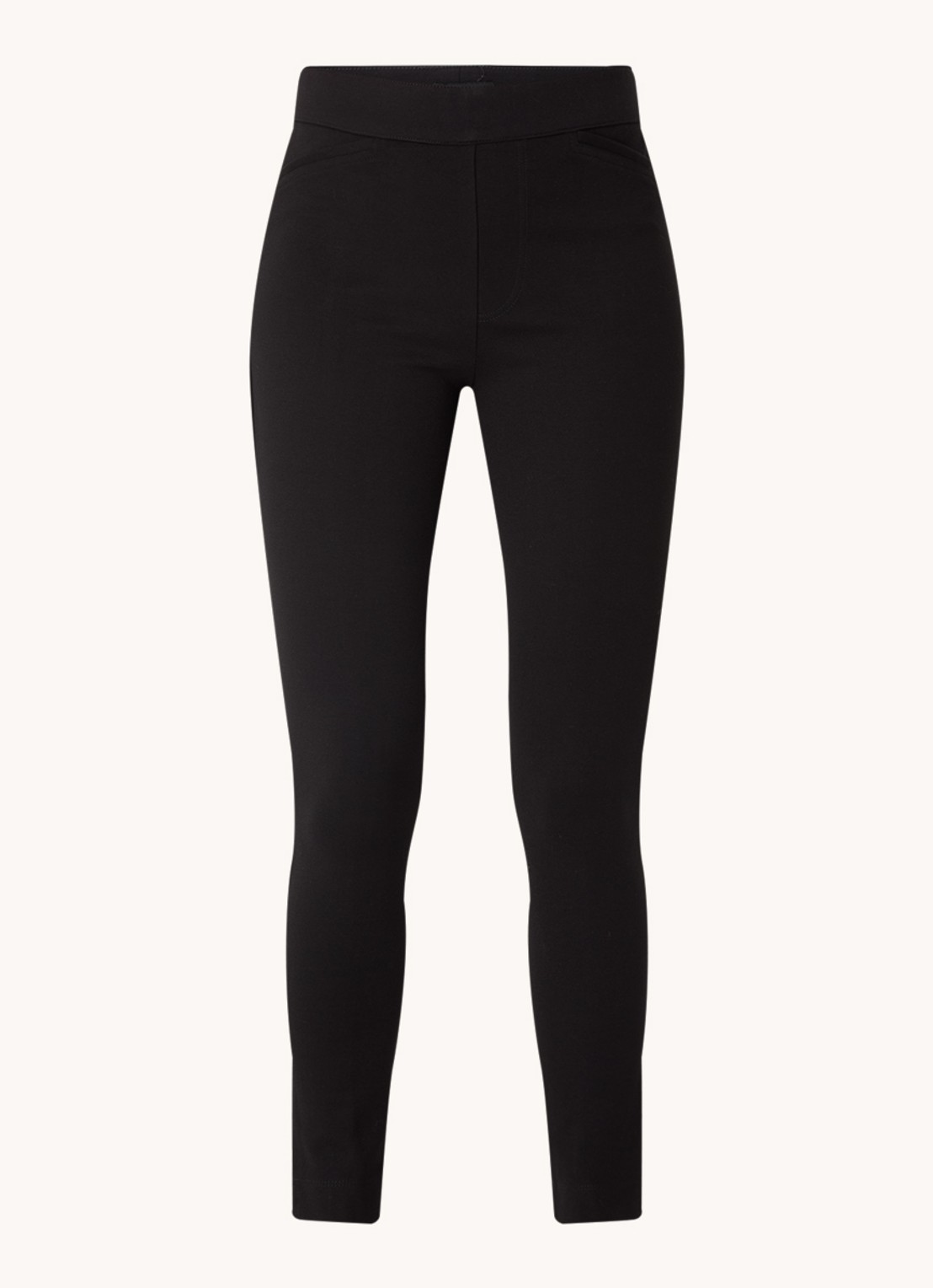 NYDJ High waist slim fit legging met stretch - voorkant zwart