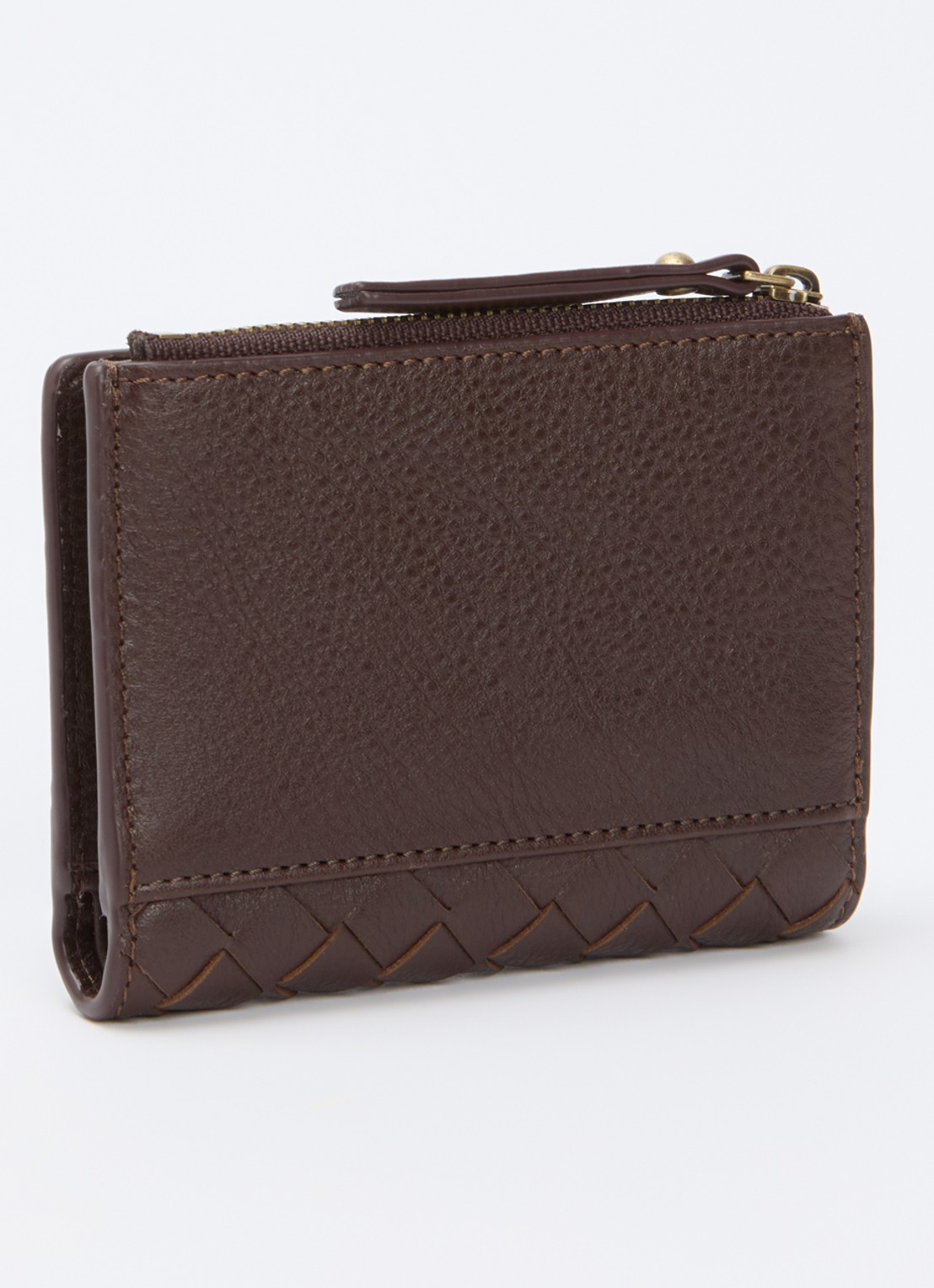 O My Bag Jamie portemonnee van leer - achterkant 3 bruin