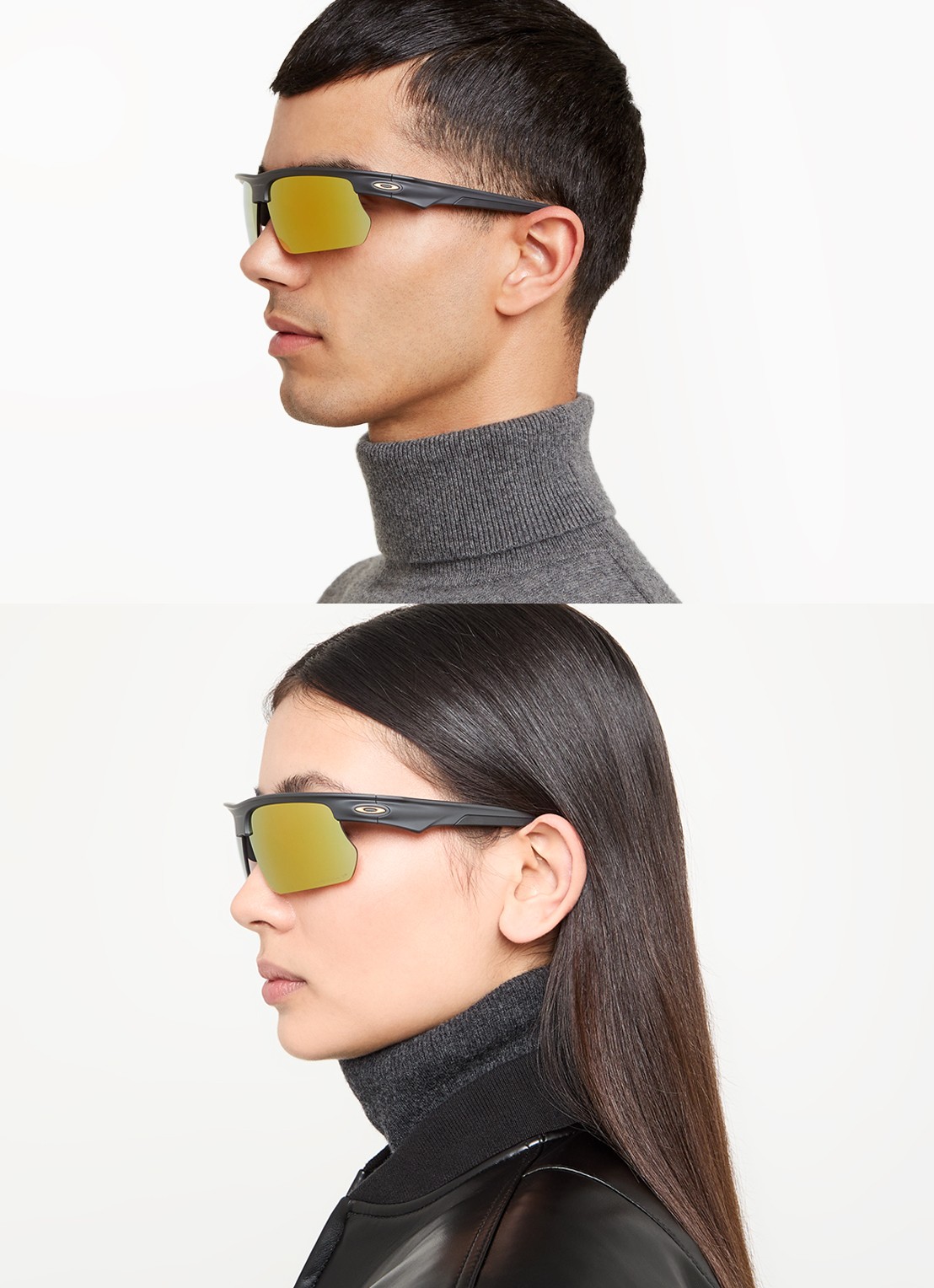 Oakley BiSphaera zonnebril gepolariseerd OO9400 - voorkant 5 antraciet