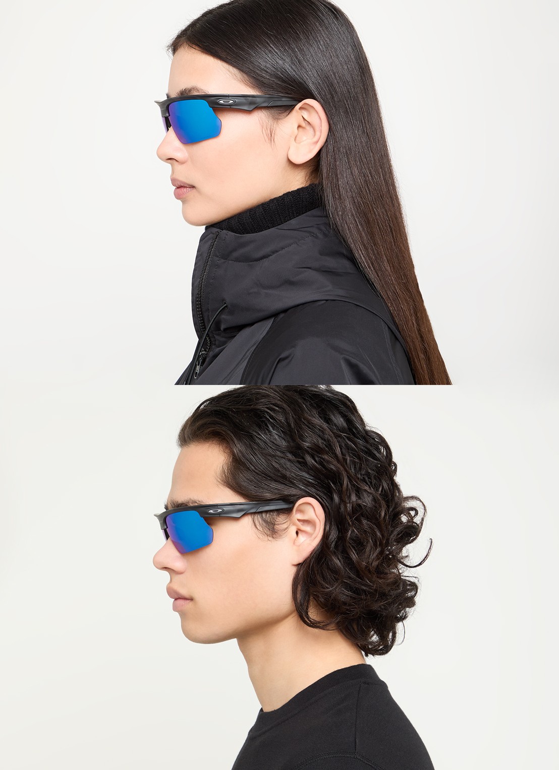 Oakley BiSphaera zonnebril gepolariseerd OO9400 - voorkant 2 antraciet