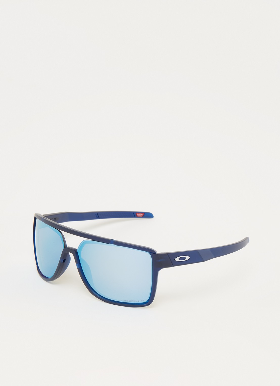 Oakley Castel zonnebril gepolariseerd OO9147  - voorkant donkerblauw