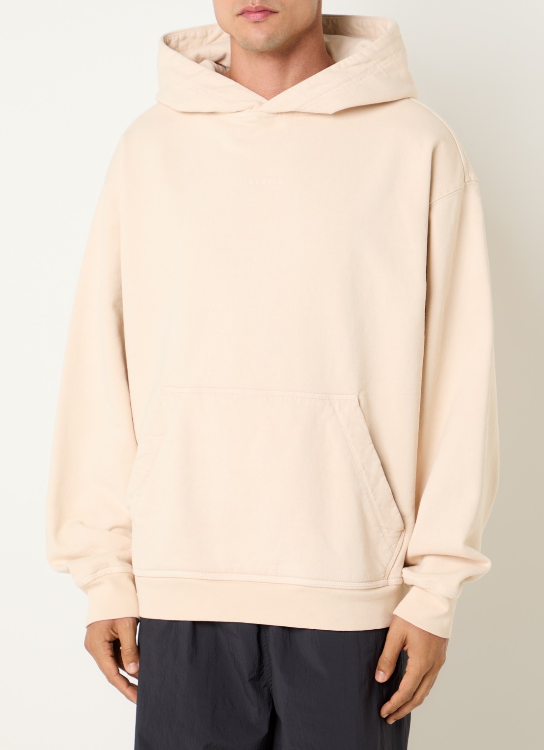 Oakley Echo hoodie met logo- en backprint - achterkant 3 beige