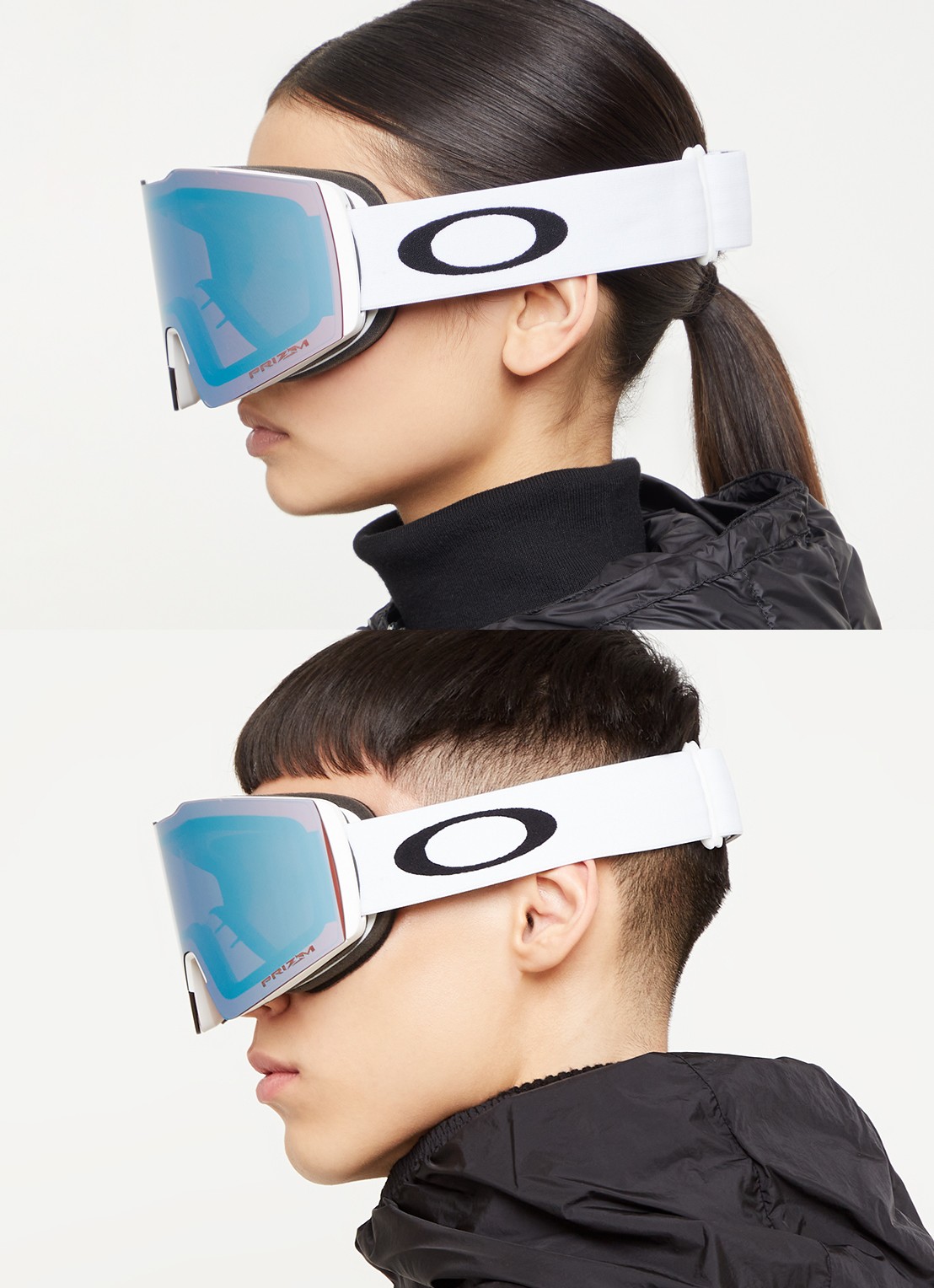 Oakley Fall Line M skibril OO7103 - voorkant 2 wit