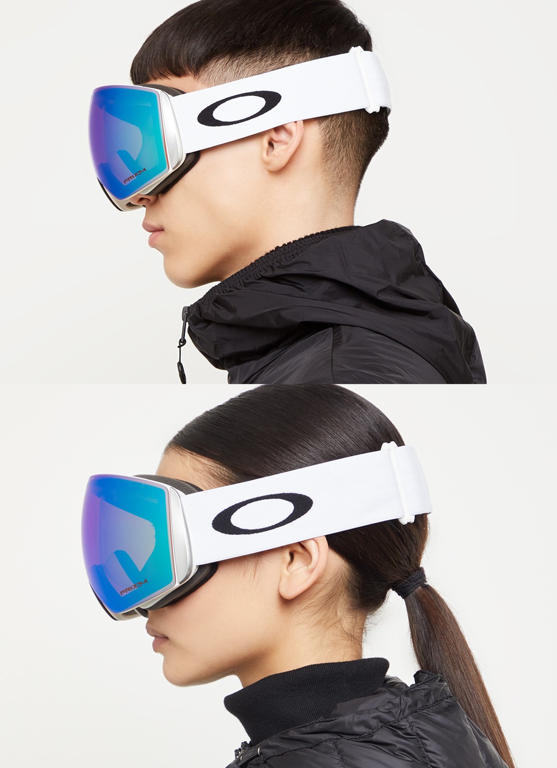 Oakley Flight Deck L skibril OO7050 - voorkant 2 wit